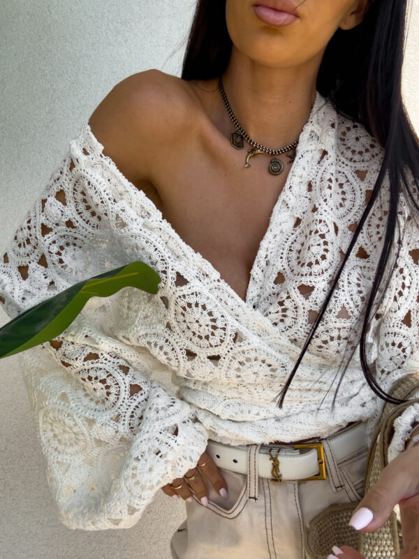 Kimono CIRCLE WH - obrazek 2